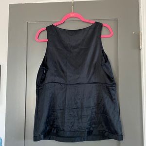 Lot - 2 Silk Camisoles Size 16 Banana Republic and 9 West